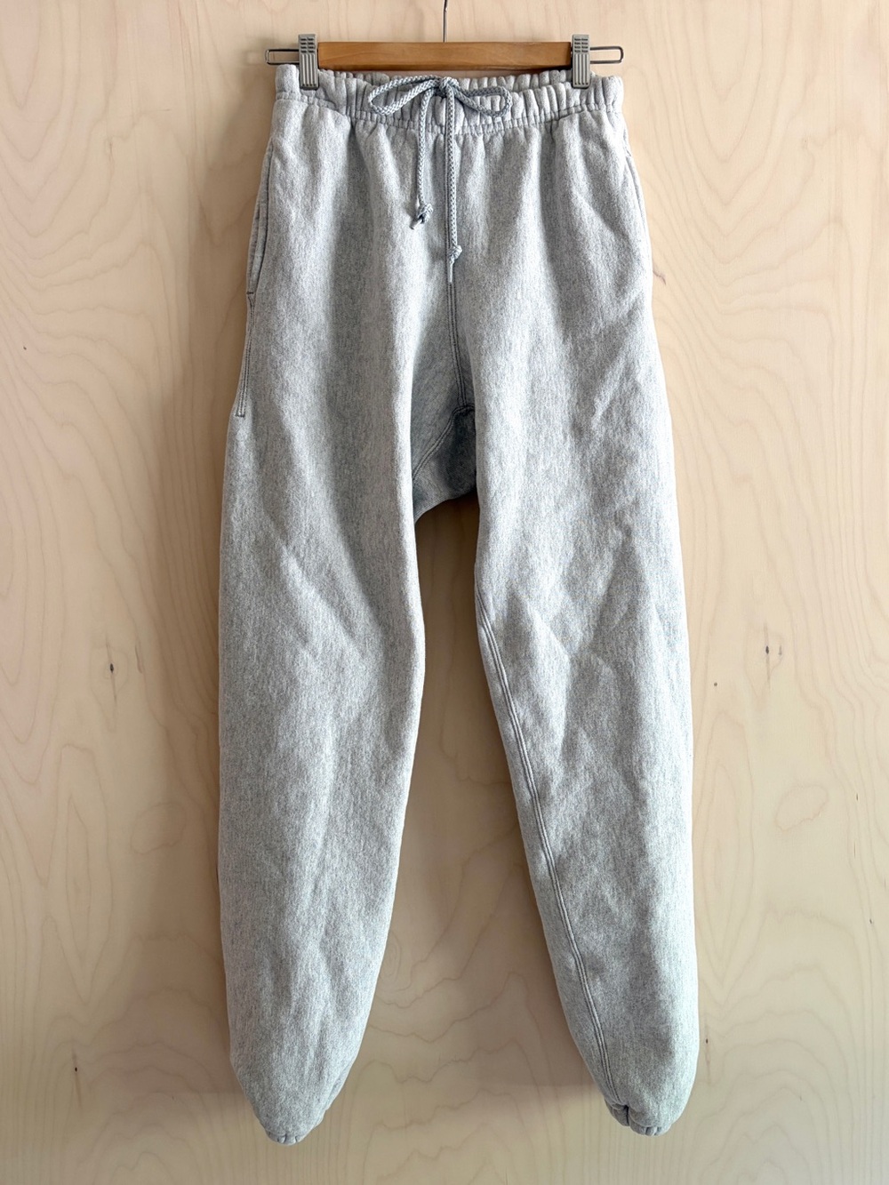 Camber Cross-knit Heavy Knit Gray Sweatpants #233 Unisex